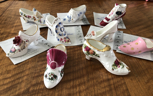 Miniature shoe collection - shoe,