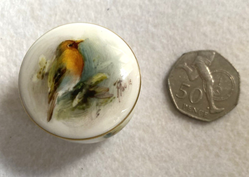 Royal worcester hand painted - hand,
