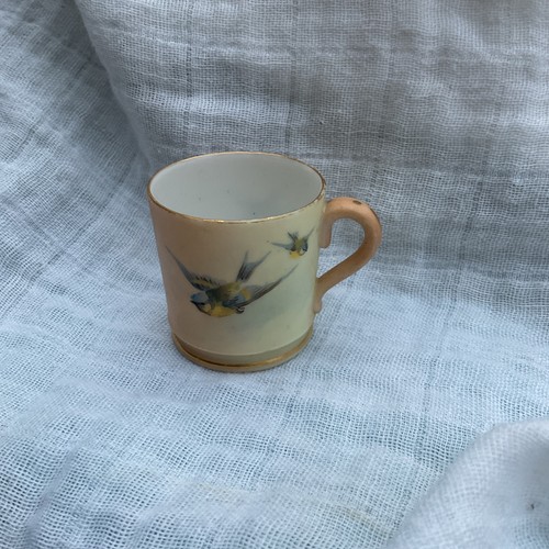 Royal worcester bird - royal, painted